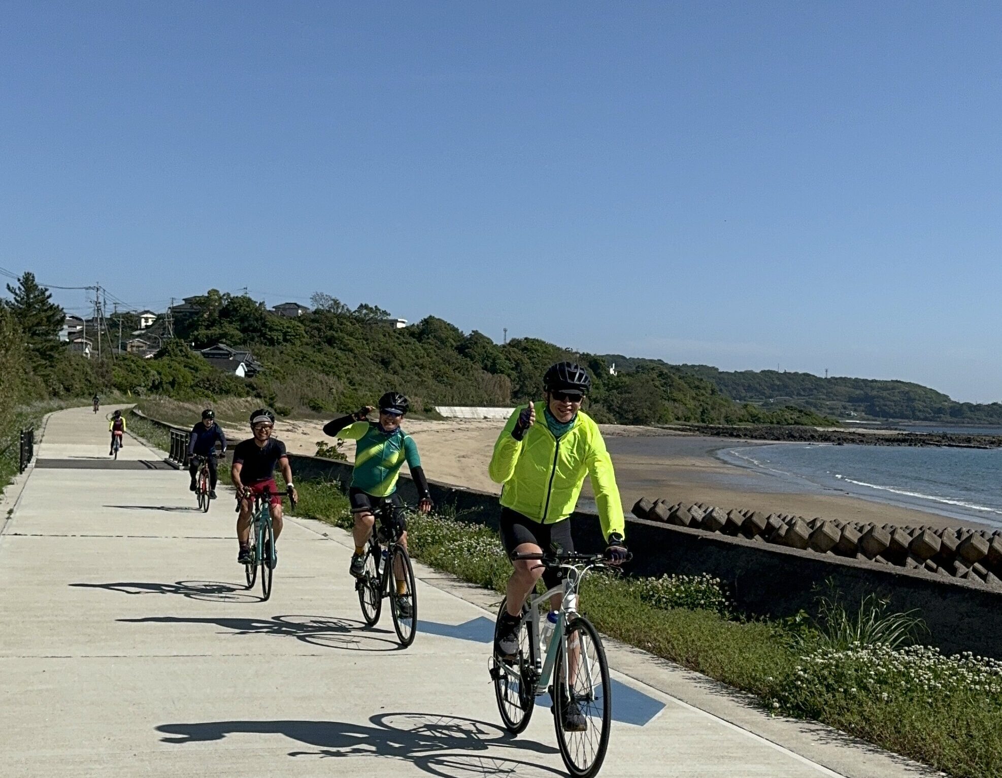 南島原市サイクリングロードの画像